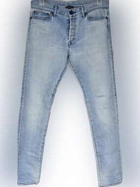 John Elliott Light Wash Skinny Jeans